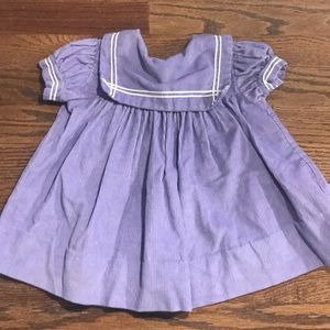Purple Corduroy Dress